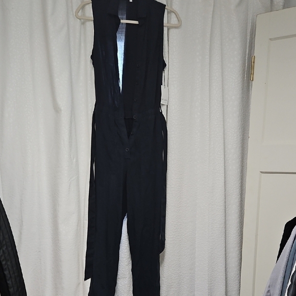 Bella Dahl Pants - Bella Dahl Navy Jumpsuit
